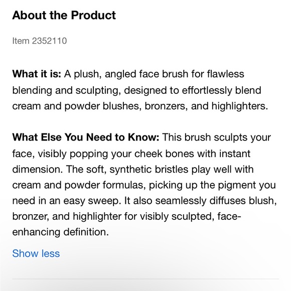 Fenty face shape brush - Picture 2 of 2